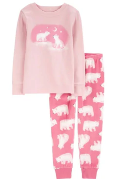 Pijama Urso Rosa 3PÇS - CARTER´S na internet