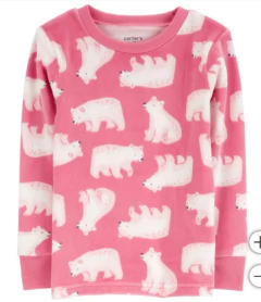 Pijama Urso Rosa 3PÇS - CARTER´S - loja online