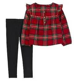 Conjunto Bata Lã Xadrez 2 PÇS - CARTER´S - comprar online