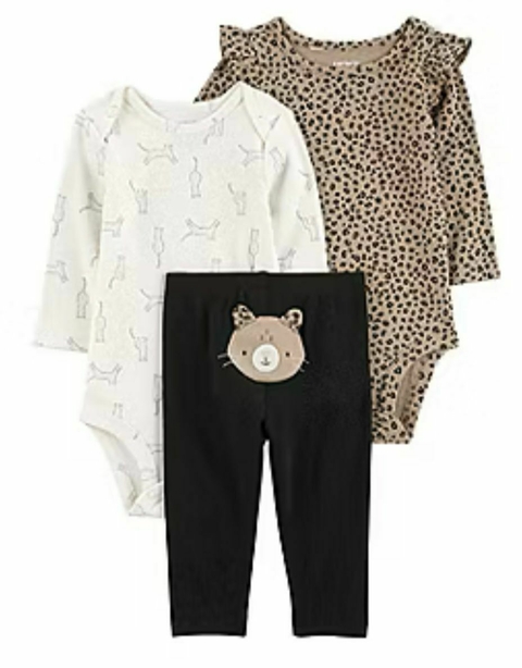 Kit Body Oncinha 3 PÇS - CARTER´S - comprar online