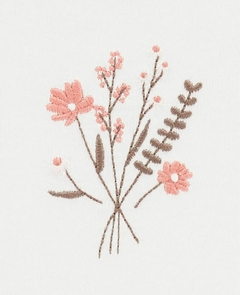 Conjunto Casaco Floral Coral - CARTER´S - JOYKIDSSTORE