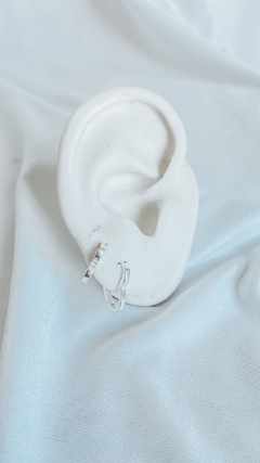 Duo argolas love - Pratas Huios