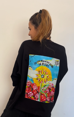 Reme girasol entre rosas - comprar online