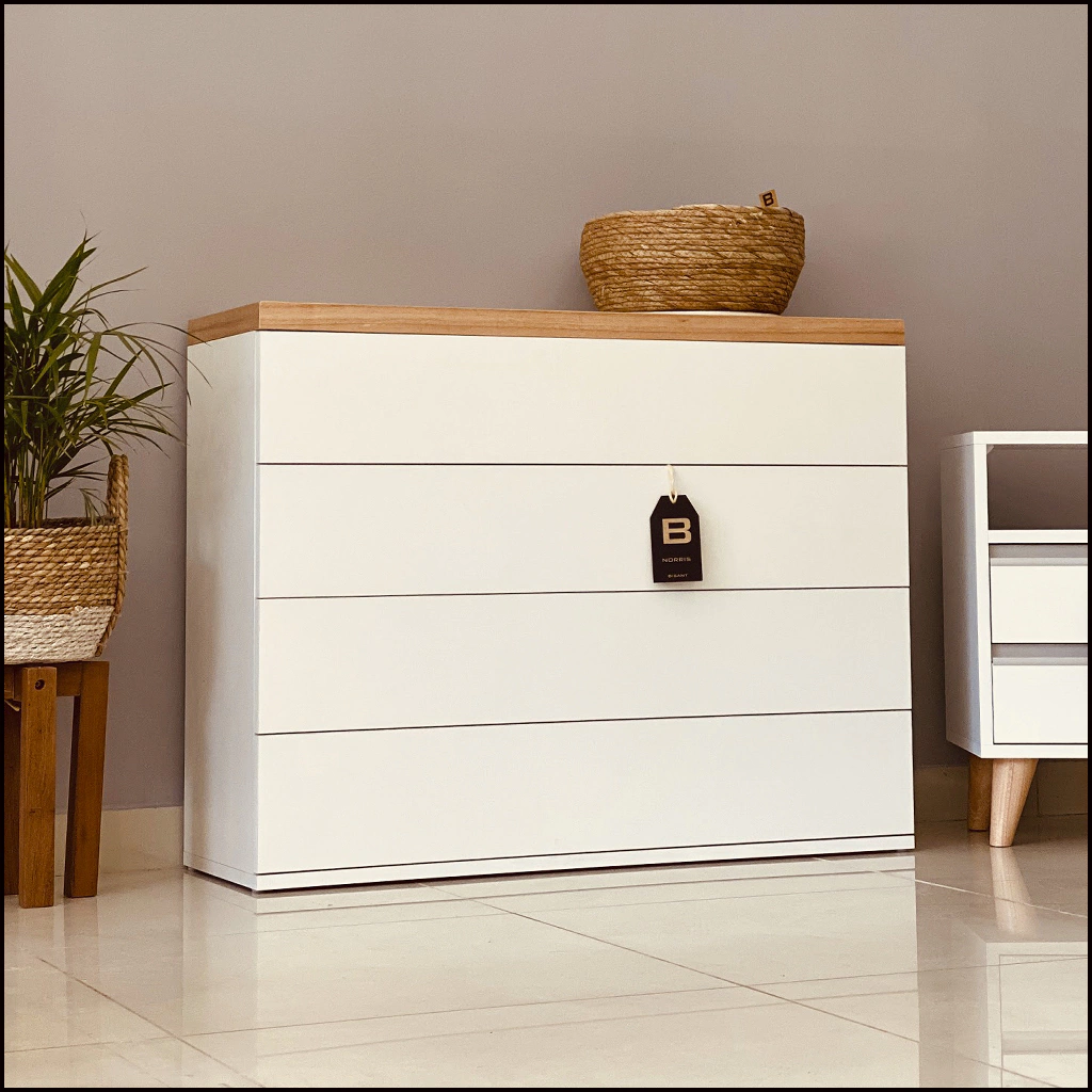 Cajonera Norris Doble - Linea Natural