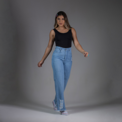 Calça Wide Leg May - Delavê - loja online