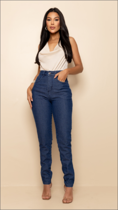 Calça skinny oxford - loja online
