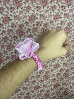 Scrunchie / xuxinha com rosa - buy online