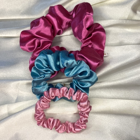 Kit de xuxinhas de cetim “Paty”