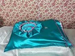 Kit em cetim completo - 5 peças - loja online