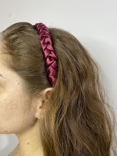 Tiara trançada na internet