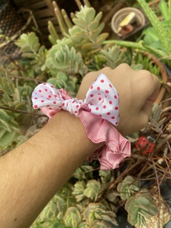 Kit de xuxinhas/ scrunchies em cetim fininhas/slim - loja online