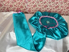 Kit em cetim completo - 5 peças na internet