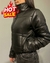 Campera puffer crop ajustable cintura - comprar online