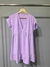 3429- Vestido corto creep escote V en internet