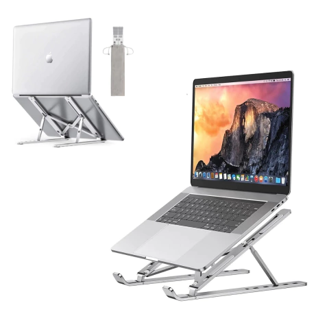 Soporte Para Notebook Plegable y antideslizante de Aluminio