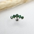 Conjunto de joias - zircônias verdes - loja online