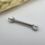 Piercing mamilo Opala Branca