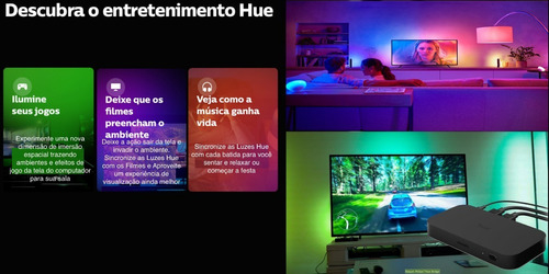 Image of Philips Hue Play Gradient Lightstrip Fita Led 65" TVs de 65" até 70"