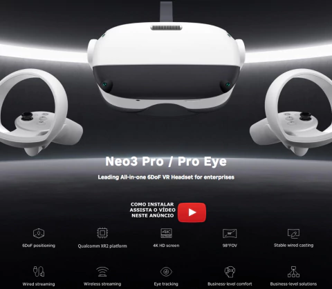 Pico Neo 3 Pro Eye Business , VR Headset All-in-one , 8GB RAM , 256GB ROM - comprar online