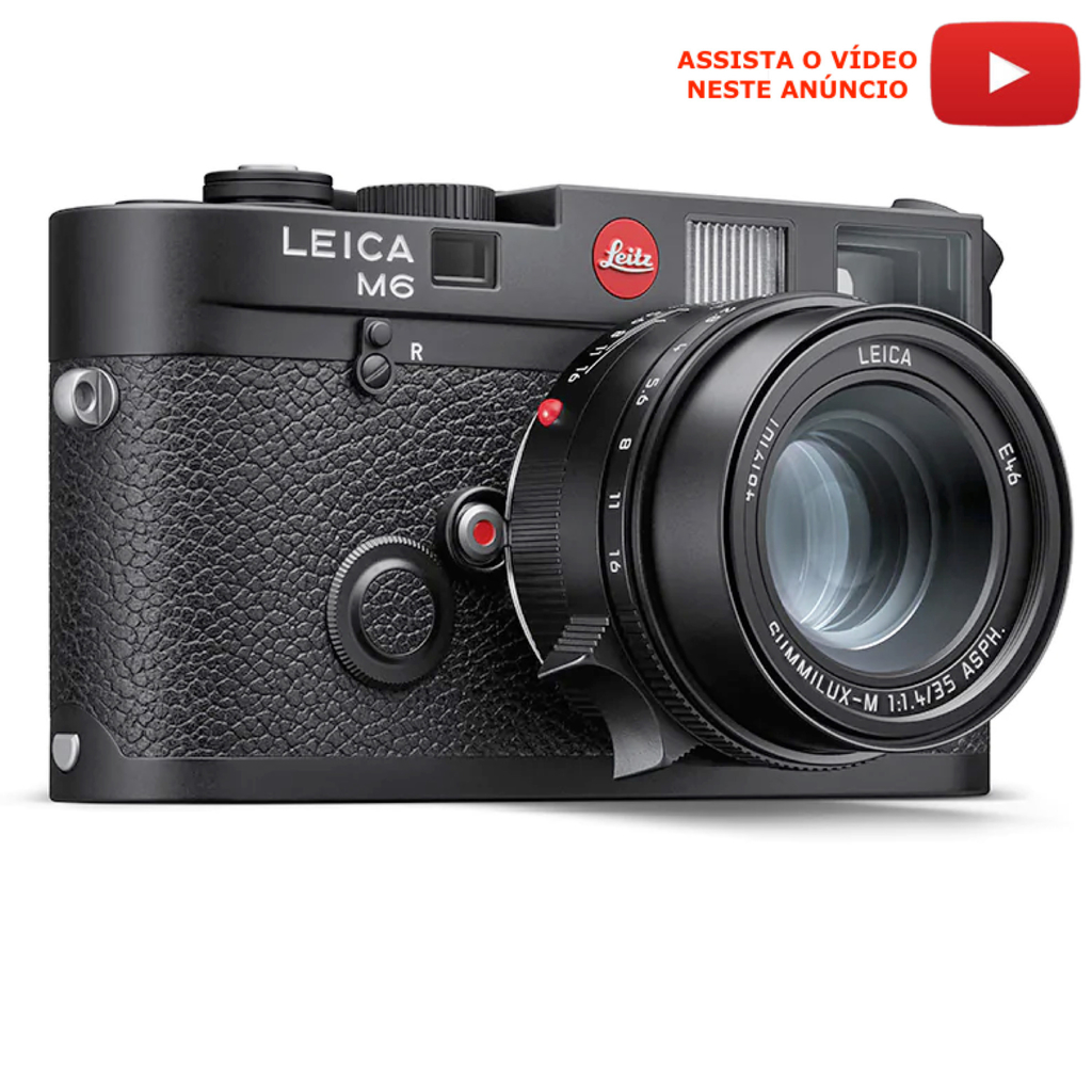 Leica M6 Analog Rangefinder Telêmetro Camera (35mm) l M bayonet l 16-135mm l A lenda retorna - comprar online