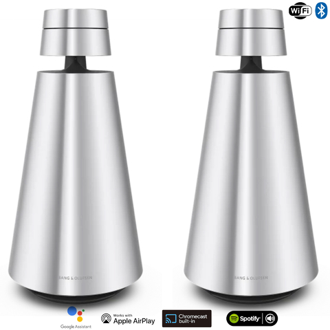 Bang & Olufsen Beosound 1 l Cor Natural l Portable Wireless Wi-Fi and Bluetooth Speaker l Auto Falante Sem Fio Portátil 360º l Bateria de até 12 horas l Acoustic Lens Technology l WiFi & Bluetooth l Chromecast & Google Assistant Integrados l Compatível com Apple 2 & Spotify Connect l Recomendado para áreas de 10m² até 50m² - buy online