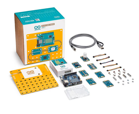 ARDUINO PLUG AND MAKE KIT , AKX00069