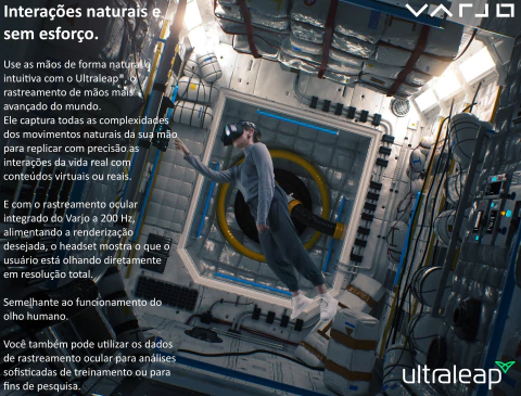 UltraLeap Leap Motion Controller 2 + Suporte VR na internet