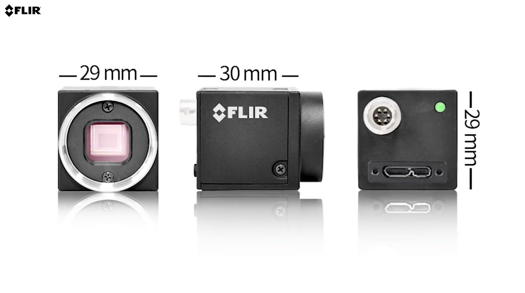 Imagem do FLIR Blackfly S USB3 , Blackfly PoE GigE , High Performance Camera , Machine Vision Cameras