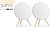 Image of Bang & Olufsen Beoplay A9 , 4ª Geração , Impressionantes até 3.000W , Cor: White with Oak Legs