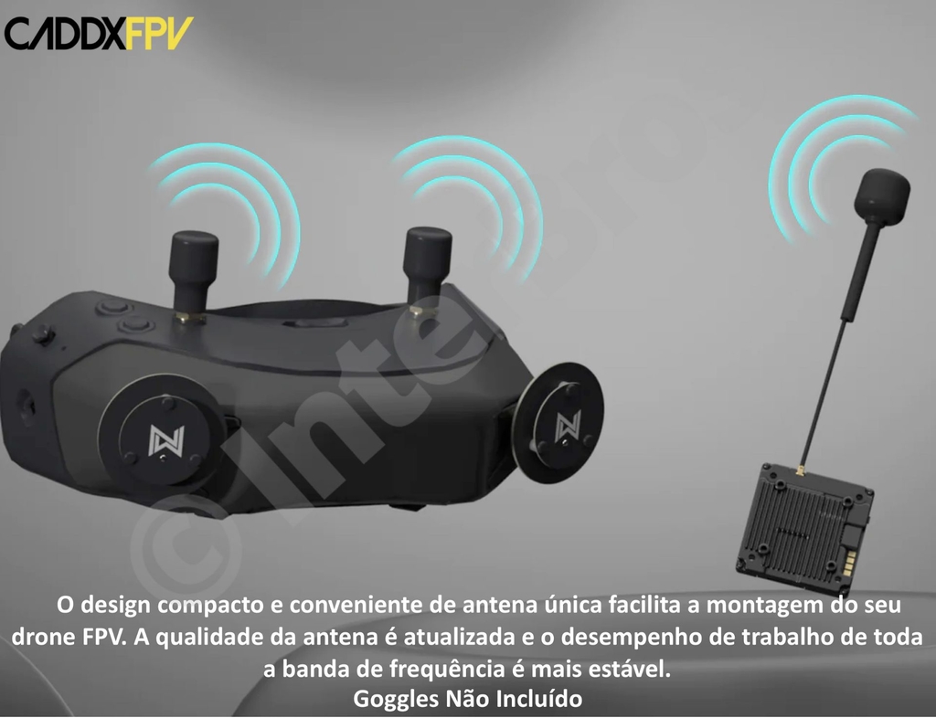 CADDXFPV Walksnail Avatar VRX with Avatar HD PRO Kit com Gyro & Camera l Kit FPV Drones & UAVs l Compatível com DJI Camera & Fatshark - Loja do Jangão - InterBros