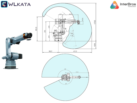 Wlkata Robotic Arm Haro380 , Simulação de Fábrica 4.0 Inteligente & Educação AIoT , ChatGPT integrado , +5 anos