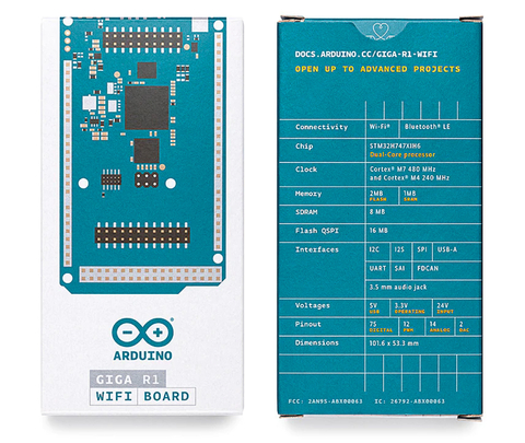 Imagem do Arduino GIGA Display Bundle