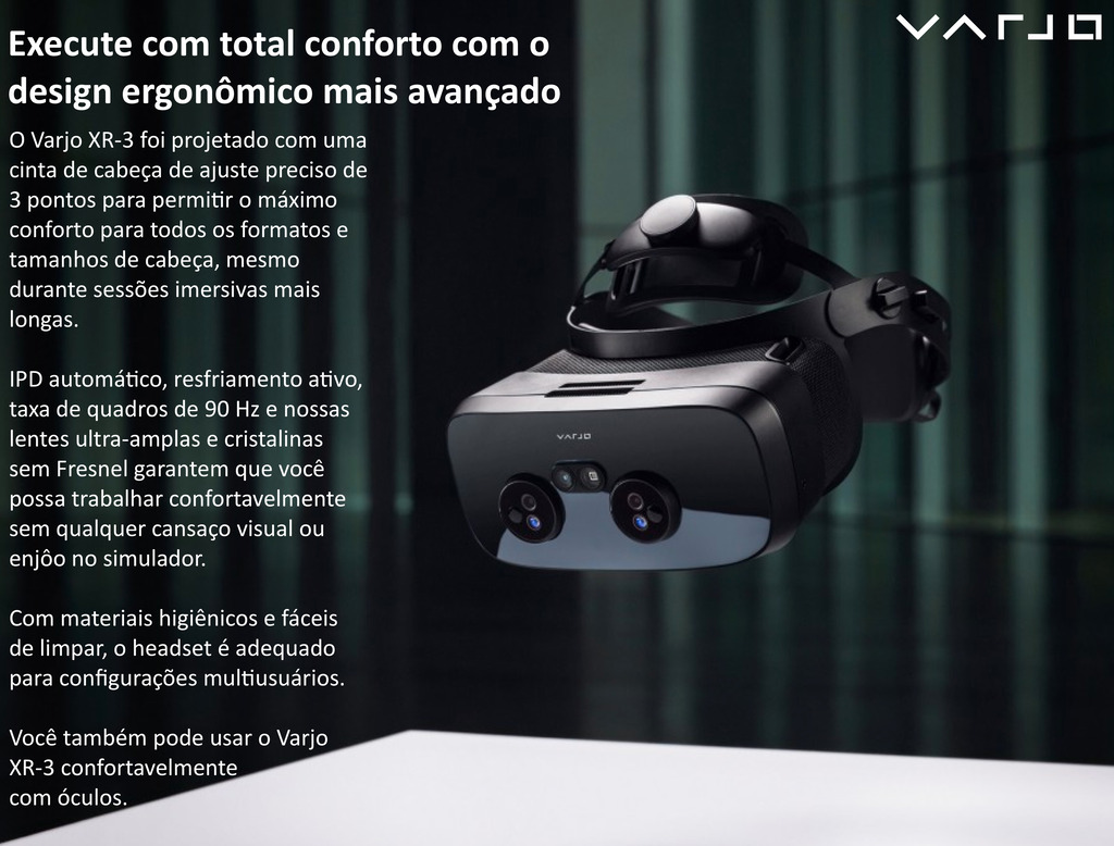 Image of Varjo XR-3 Mixed Reality System VRJH-V0013132 D