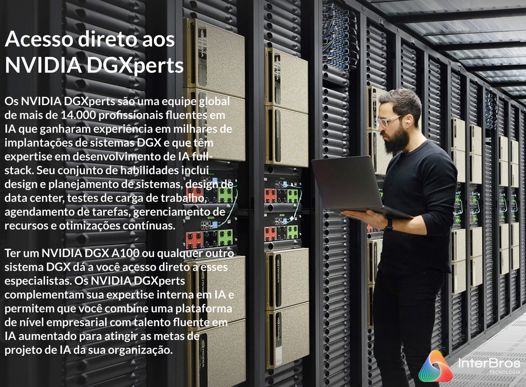 NVIDIA DGX A100 Deep Learning Console - Loja do Jangão - InterBros