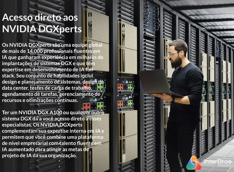 NVIDIA DGX A100 Deep Learning Console - Loja do Jangão - InterBros