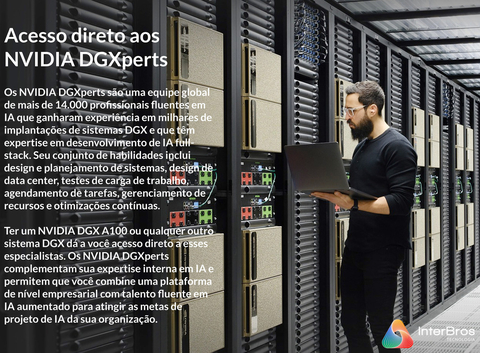 NVIDIA DGX A100 320GB Deep Learning Console - Loja do Jangão - InterBros