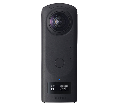 RICOH THETA Z1 51GB Câmera 360° l Dois sensores CMOS retroiluminados de 1,0 polegadas l Memória interna de 51 GB l Imagens de 23 MP l Vídeo 4K com estabilização de imagem l HDR, transferência sem fio de alta velocidade