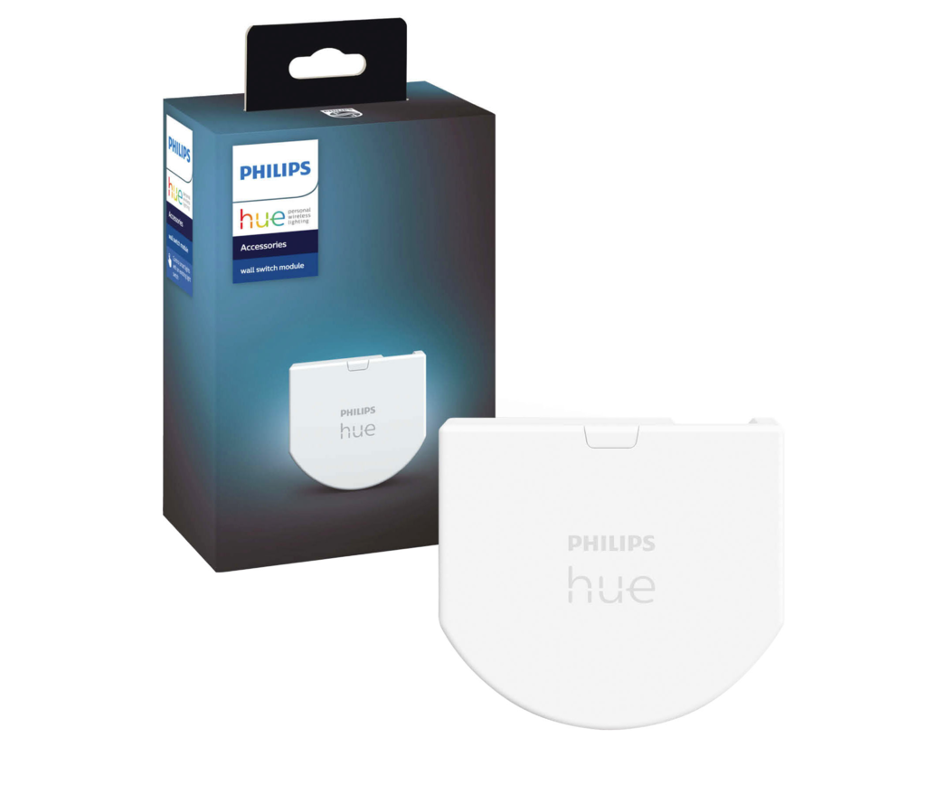 Novo Philips Hue Wall Switch Module | Interruptor Inteligente de Parede | Você mesmo Instala em 5 mins | Compatível com todas as marcas de Luzes | Integre suas luzes ao ecossistema Hue | Requer a Hue Bridge | Compatível com a Alexa , Google Home e HomeKit