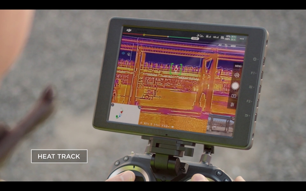 FLIR XT2 Camera Termal & Multi Espectral IP44 Dual Payload Drone Gimbal DJI Zenmuse XT2 DJI Matrice