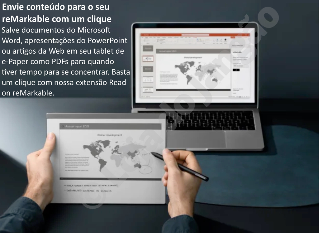 Remarkable TYPE FOLIO , Teclado com Book Folio Integrado - loja online