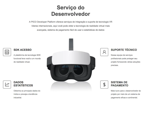 Pico Neo 3 Pro Eye Business , VR Headset All-in-one , 8GB RAM , 256GB ROM - loja online
