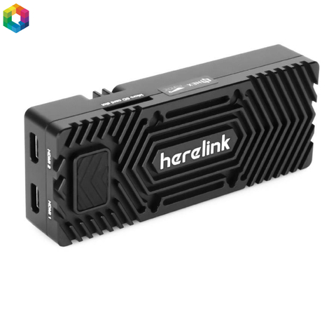 CubePilot Herelink 2.4GHz Long Range HD Video Transmission System V1.1 Controle Remoto + Autopilot-on-Module , HX4-06212