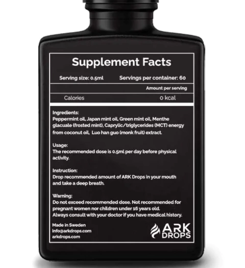 ARK Drops Impulsionador Natural de Desempenho - comprar online