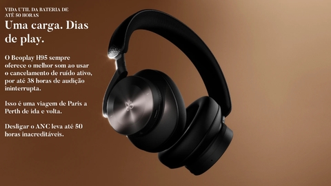 Image of Bang & Olufsen Beoplay H95 l Nordic Ice - Limited Edition l Over-Ear Wireless Headphones l Premium Comfortable l Excepcional cancelamento de ruído ativo adaptativo (ANC) l Driver de titânio eletrodinâmico com ímãs de neodímio l O Melhor e Mais Luxuoso B&O até hoje l Estojo de transporte rígido personalizado l Até 50 horas de bateria