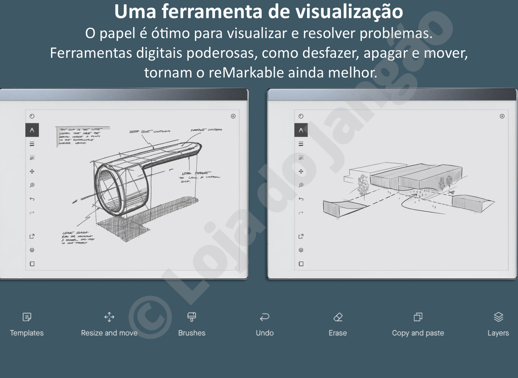 Imagem do Remarkable TYPE FOLIO , Teclado com Book Folio Integrado