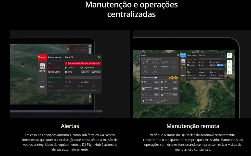 DJI FlightHub 2 Enterprise Software na internet