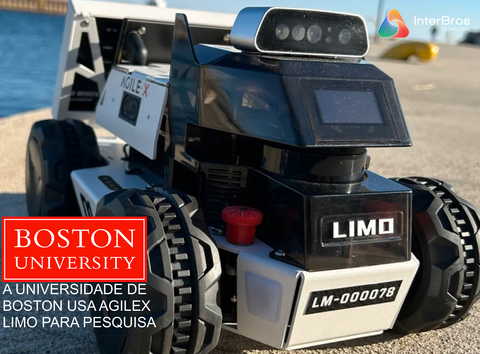 Agilex LIMO , Open-Source Mobile Robot (ROS compatible) , Autonomous 4X4 Mobile Robot , Artificial Intelligence , Educacional , Pesquisa , Competição , +12 anos na internet