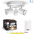 Philips Hue White Ambiance Adore Bathroom l Bluetooth l Smart Ceiling Light 3 Spots l Luminária Spot de Teto para Banheiros l Funciona com Bluetooth e/ou com a Hue Bridge