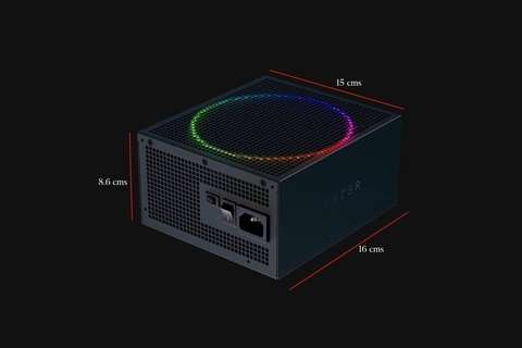 Razer Katana Chroma l Power Supply aRGB ATX Fully Modular l Fonte de alimentação l Ventilador aRGB silencioso e potente l Classificação Platinum Ultraeficiente l Modular por design l Projetada para suportar as CPUs e GPUs mais avançadas l Personalização RGB endereçável e integração de games l Zero RPM Mode l Escolha 850W ou 1.200W - comprar online