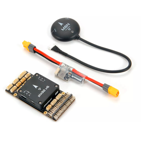 Holybro Pixhawk Pix32 v6​ l Sistema de Voo & GPS l Controlador de voo modular l UAVs & Drones l 11056 l 20190 l 20191 l 20192 l 20193 l Escolha seu Kit